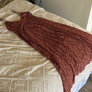 Floral Maxi Dress Size L